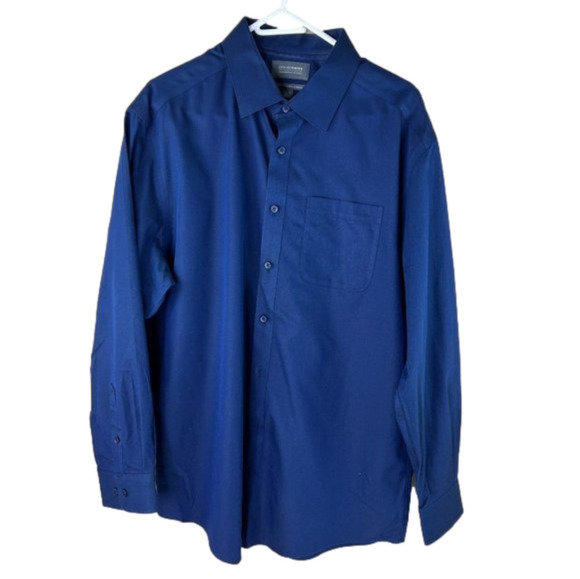 Denver Hayes Classic  Fit Never Iron Button Down XL - Picture 1 of 9